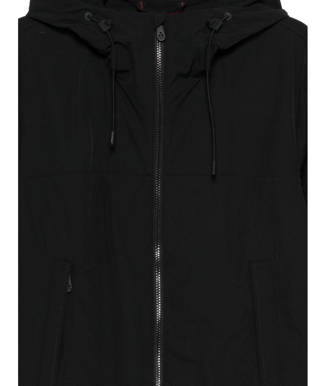 PEUTEREY Черная полиамидовая куртка, фото 2