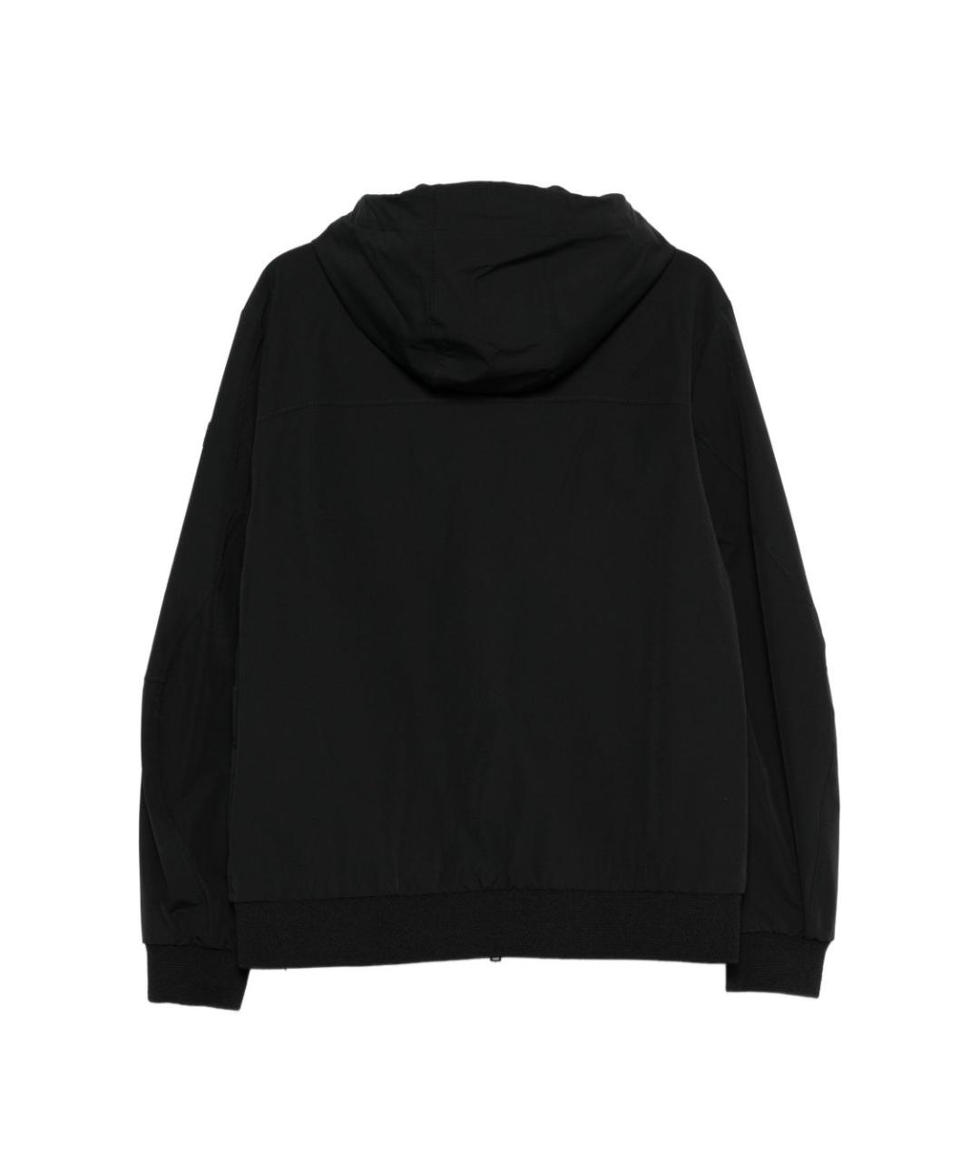 PEUTEREY Черная полиамидовая куртка, фото 3