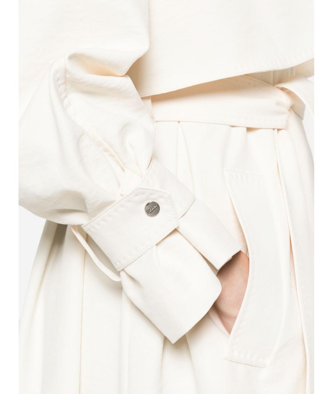 HERNO Бежевый полиэстеровый тренч/плащ, фото 2