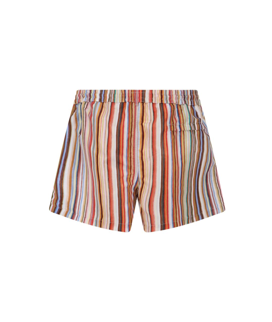 PAUL SMITH Мульти полиэстеровые шорты, фото 2