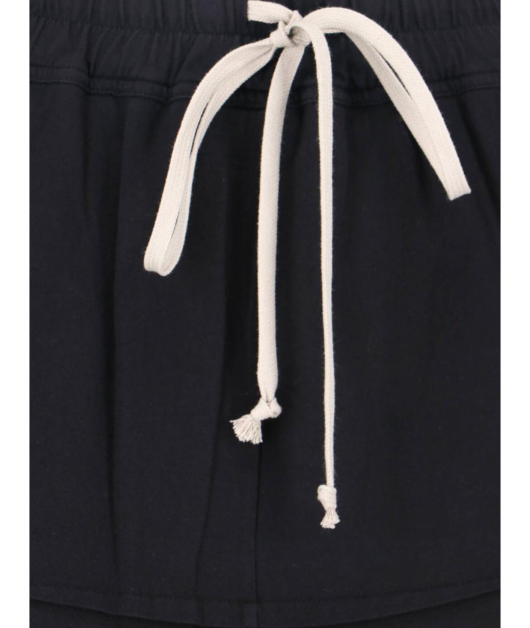 RICK OWENS DRKSHDW Черная хлопковая юбка миди, фото 5