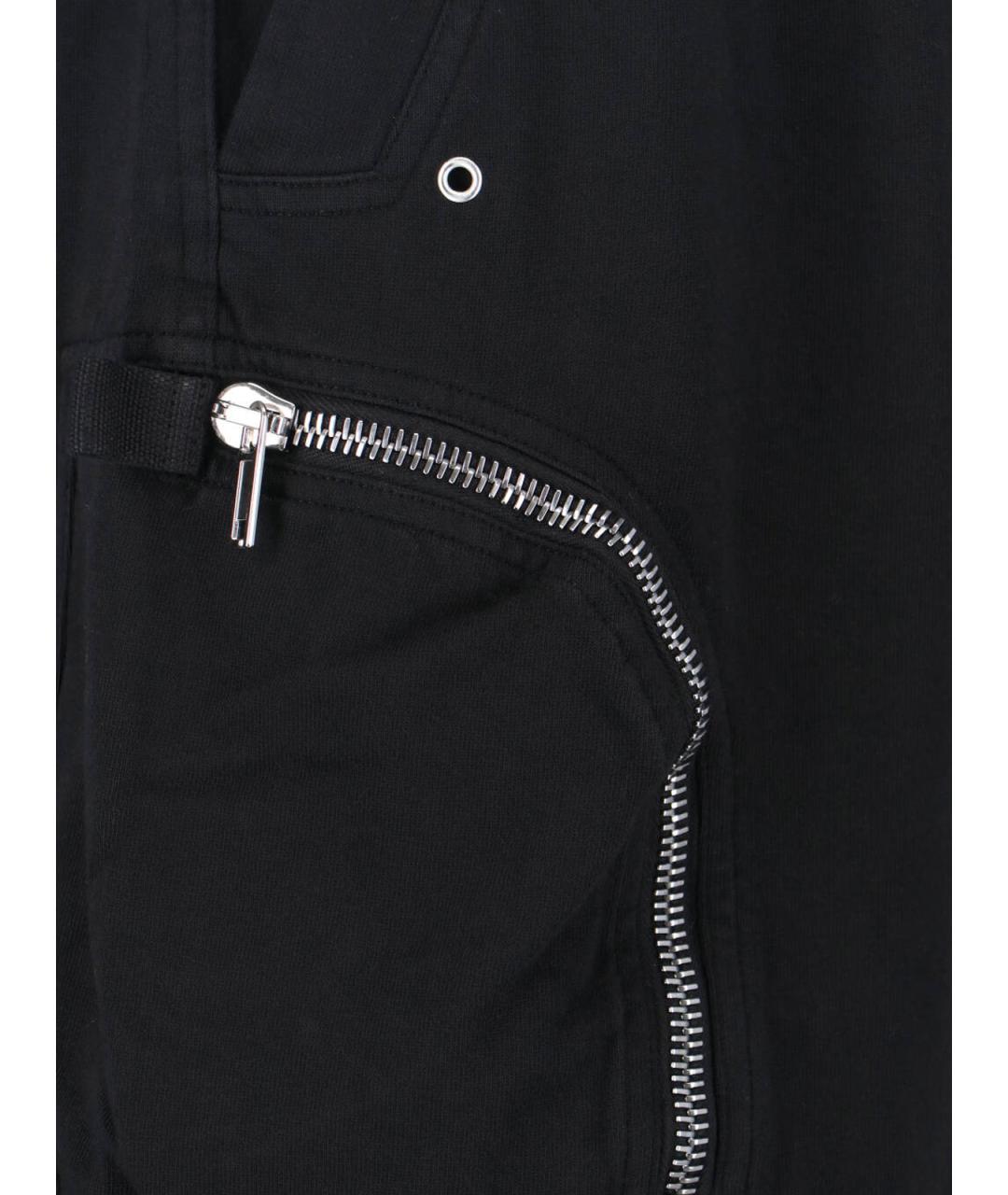 RICK OWENS DRKSHDW Черные хлопковые шорты, фото 4