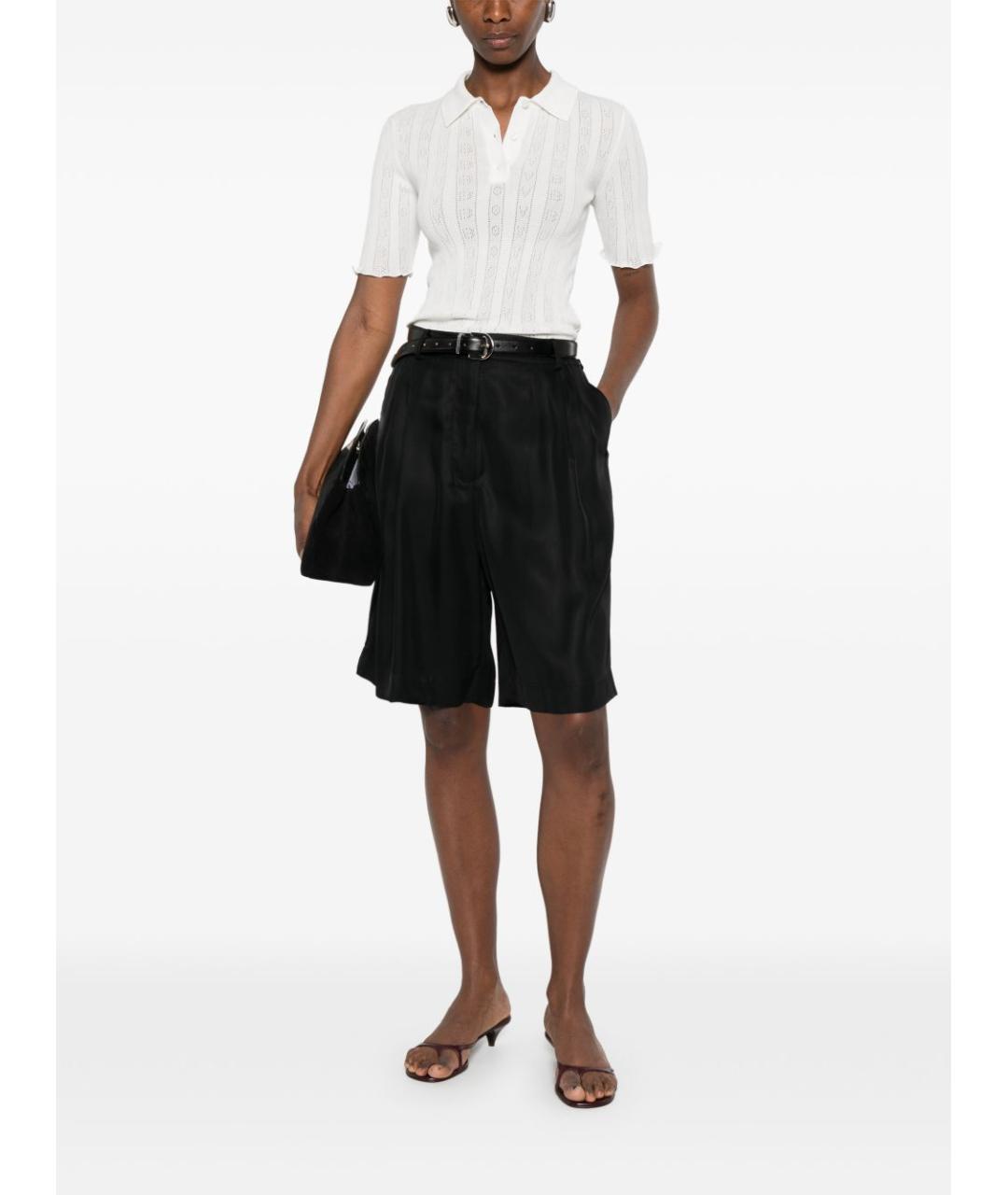 VICTORIA BECKHAM Белая хлопковая футболка, фото 5