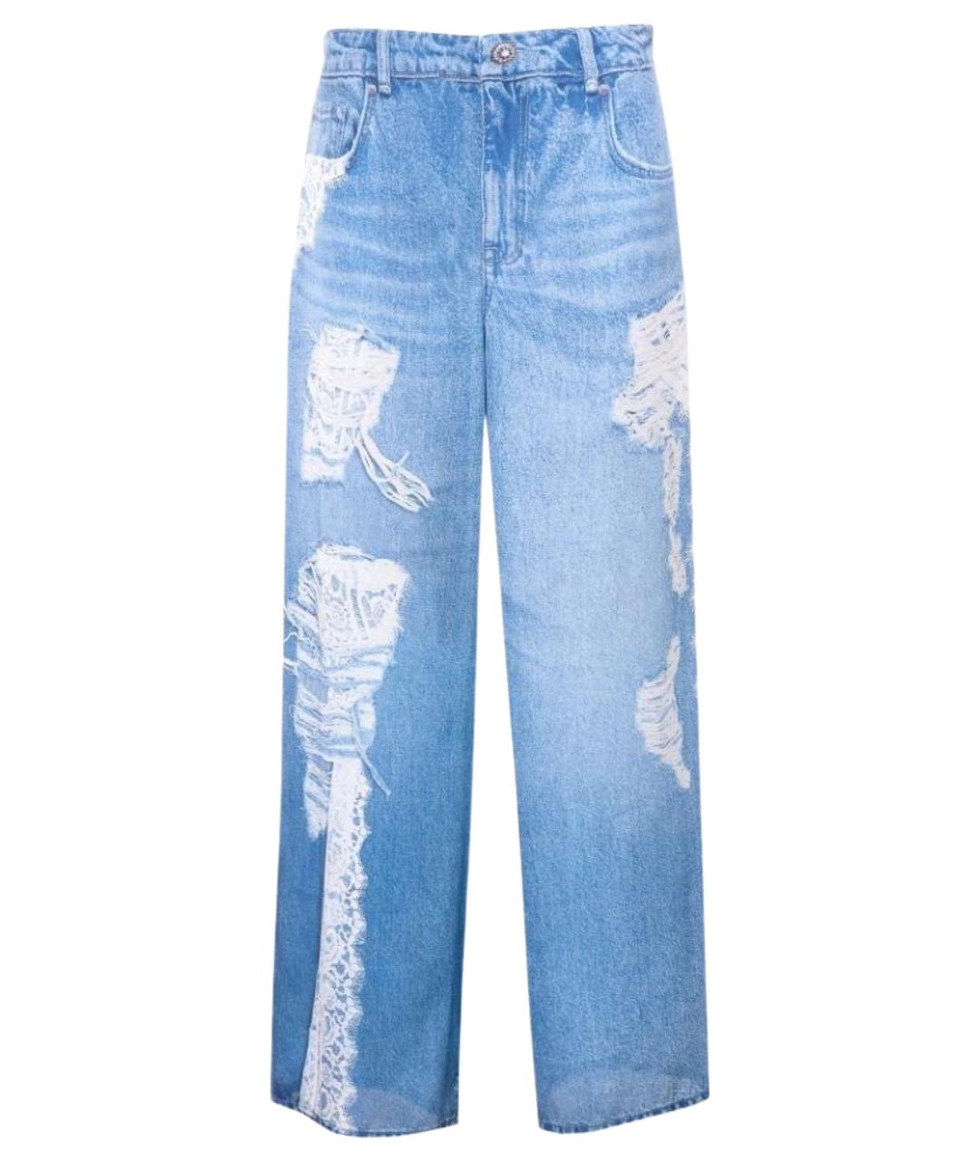 LIU JO Синие прямые джинсы, фото 1