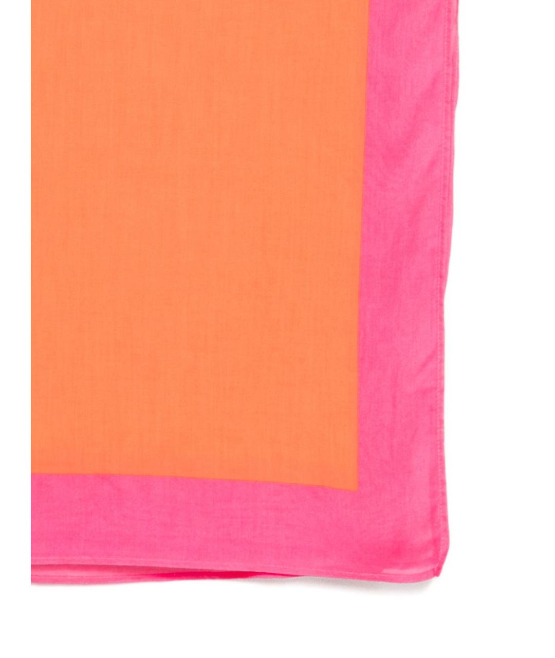 POLO RALPH LAUREN Оранжевое хлопковое парео, фото 3