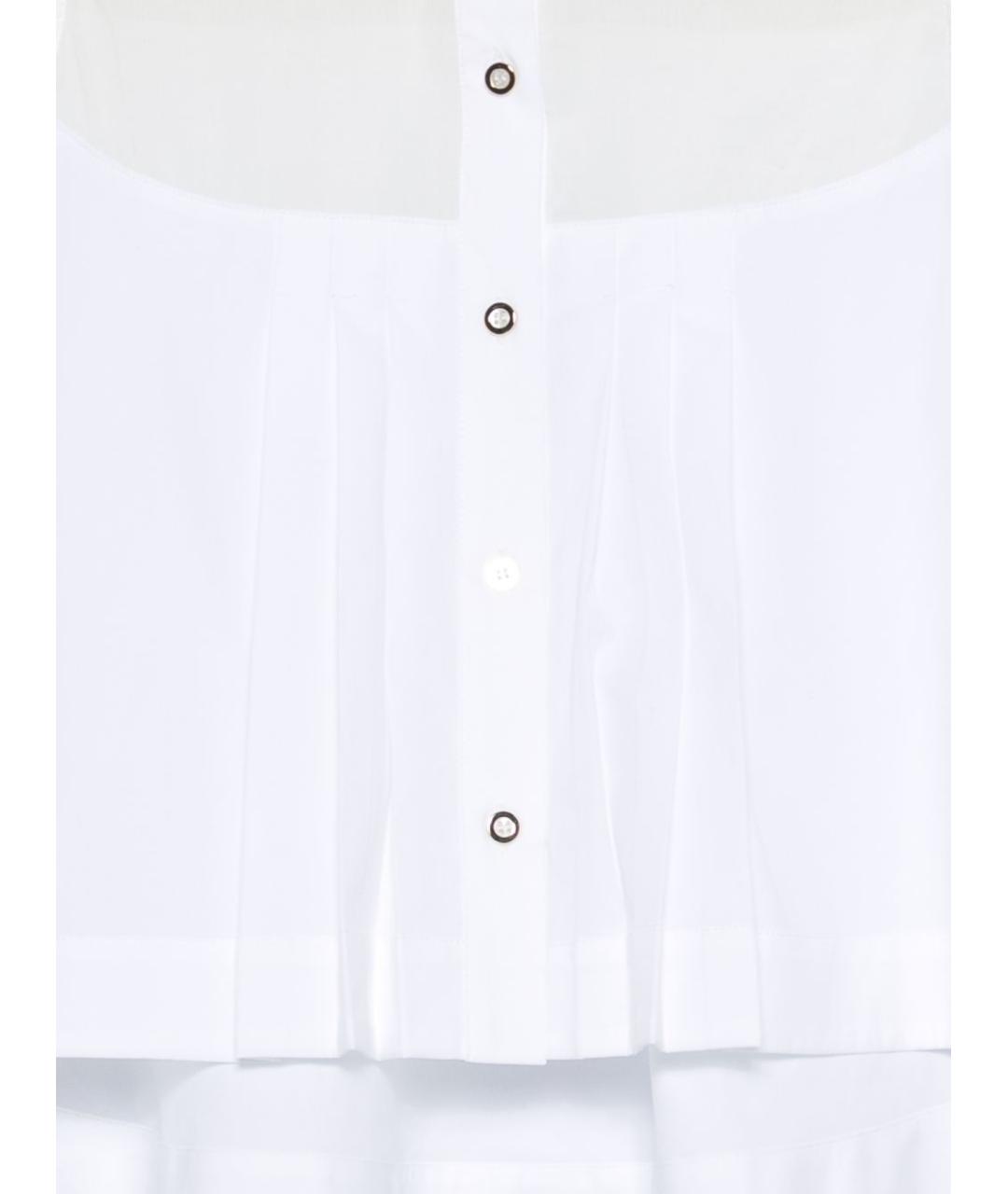 SEMICOUTURE Белая хлопковая рубашка, фото 2