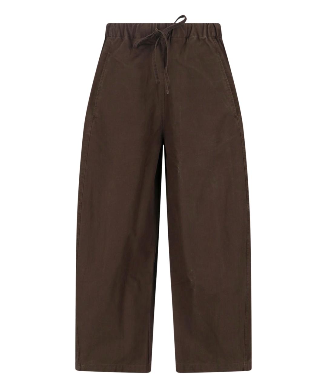 entire studios Коричневые хлопковые повседневные брюки, фото 1