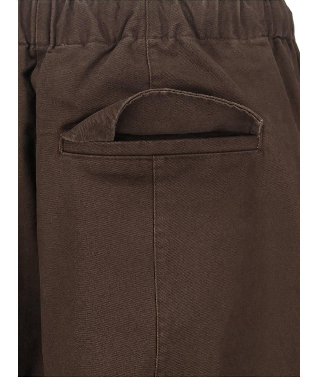 entire studios Коричневые хлопковые повседневные брюки, фото 4