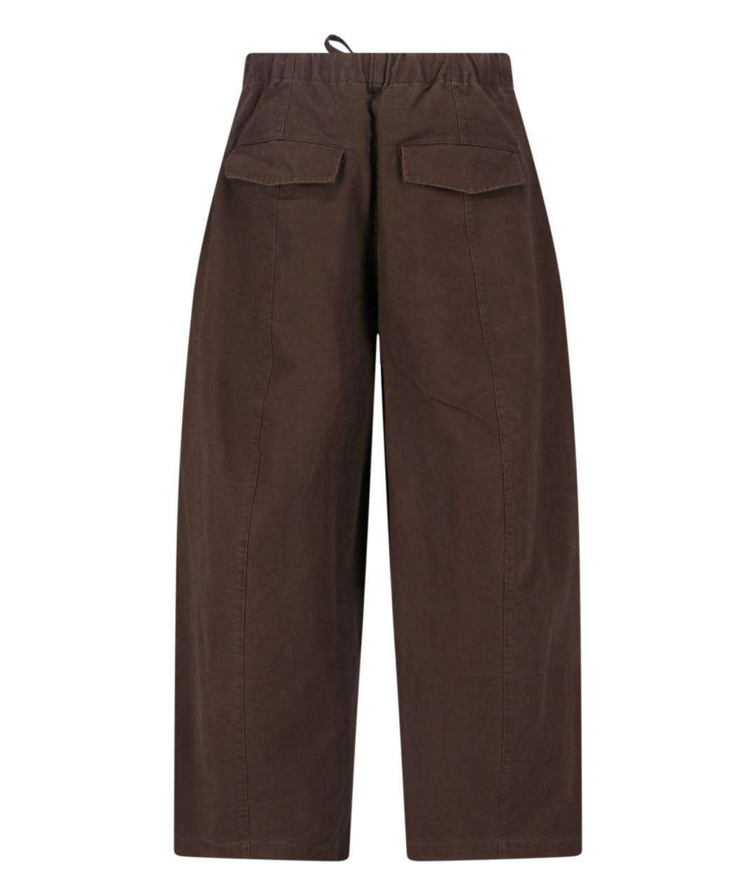 entire studios Коричневые хлопковые повседневные брюки, фото 2