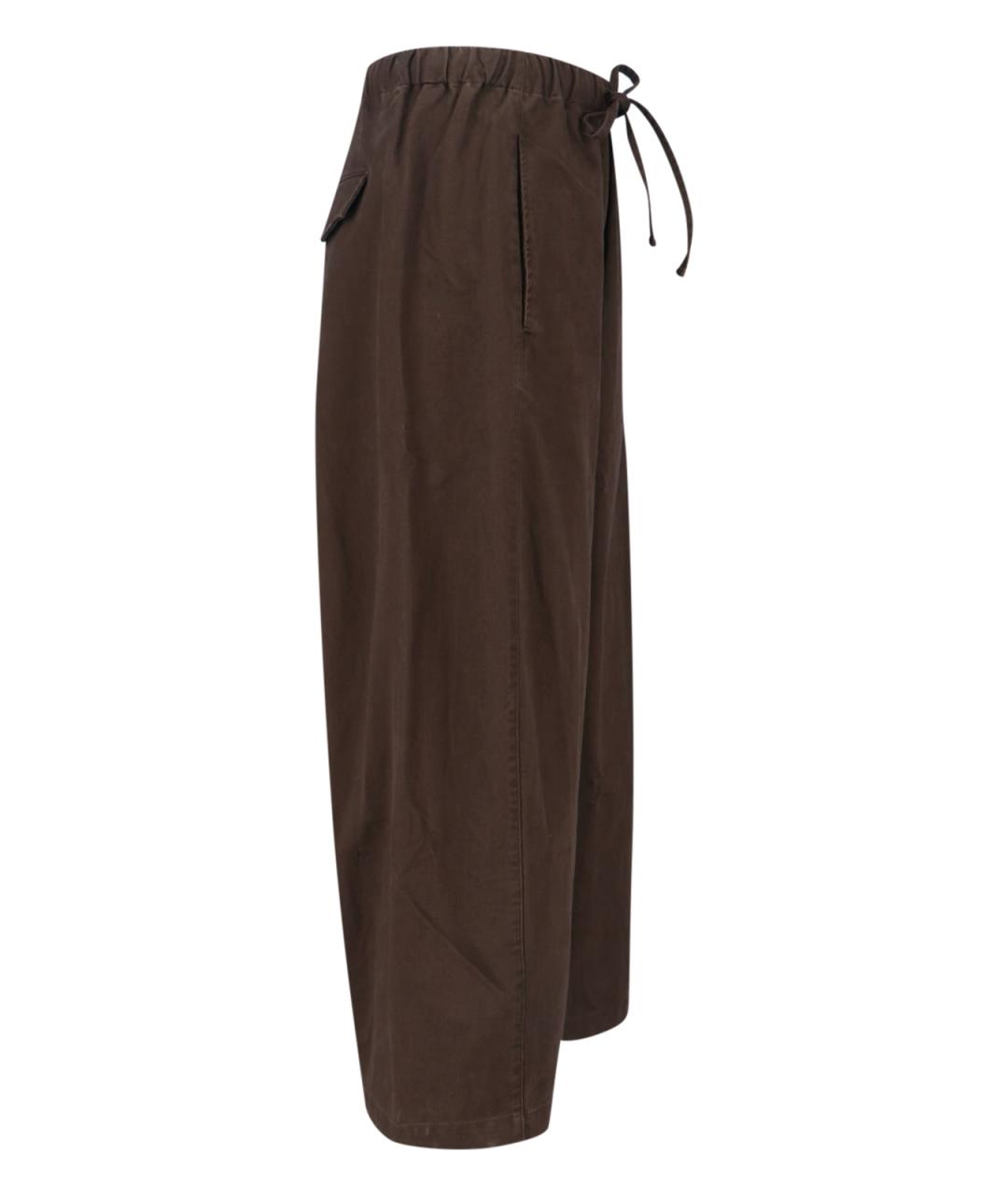 entire studios Коричневые хлопковые повседневные брюки, фото 3