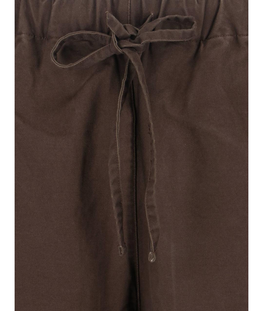 entire studios Коричневые хлопковые повседневные брюки, фото 5