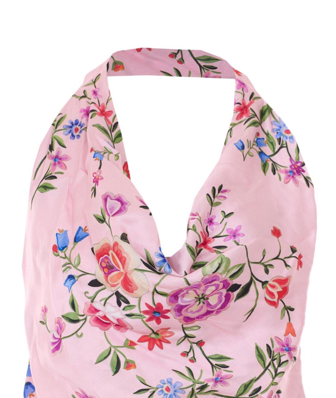 LIU JO Розовая вискозная майка, фото 3