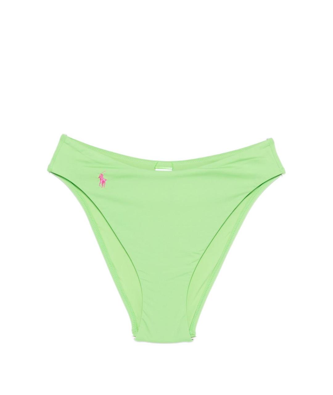 POLO RALPH LAUREN Зеленый полиамидовый купальник, фото 1