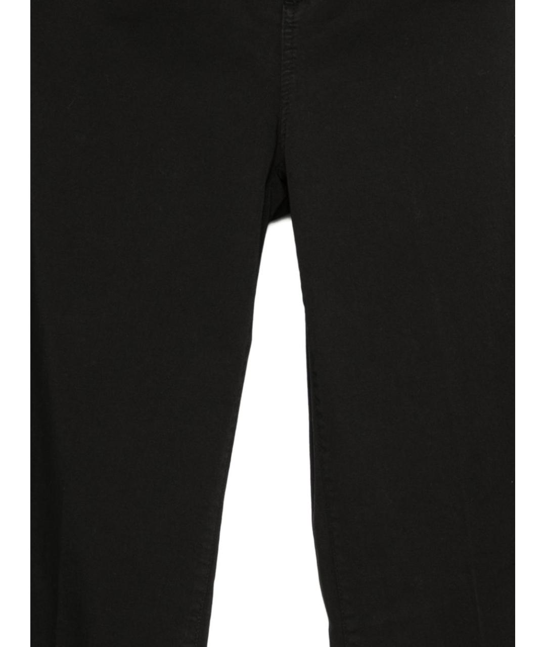 LIU JO Черные хлопковые прямые джинсы, фото 3
