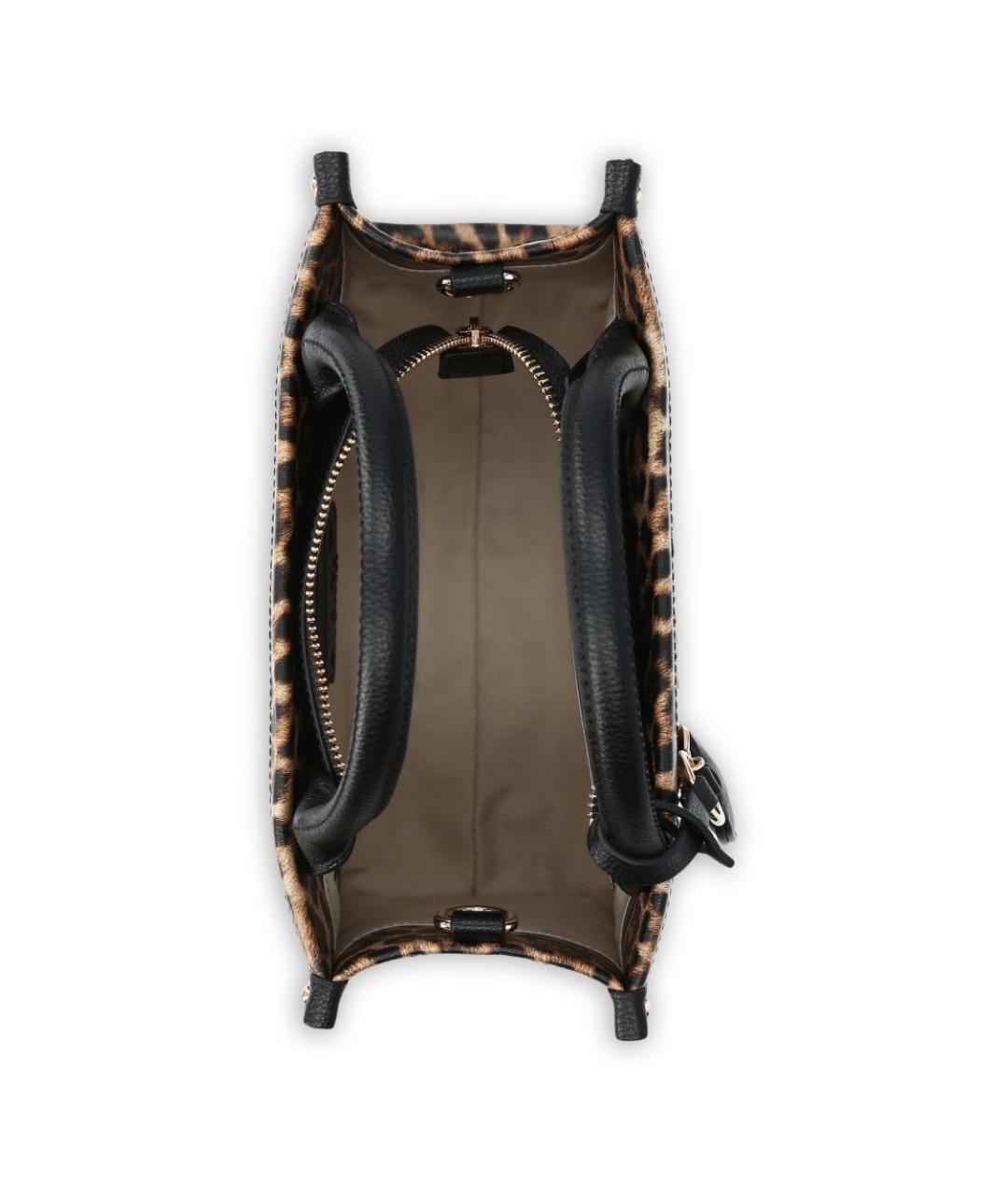 LIU JO Коричневая сумка тоут из искусственной кожи, фото 2