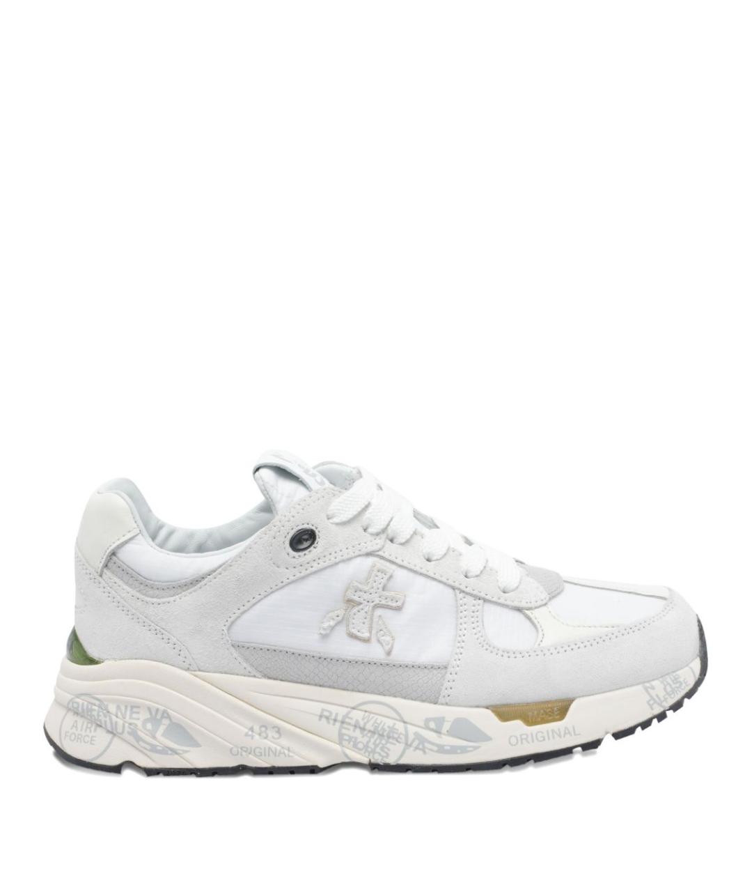 PREMIATA Белые кроссовки, фото 1