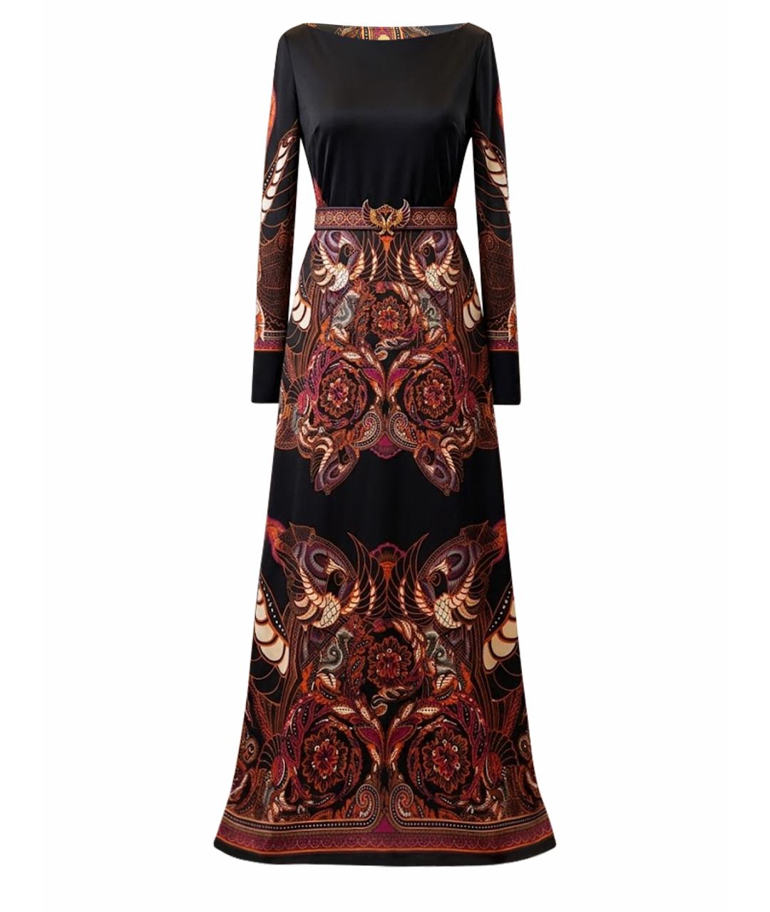 VERSACE COLLECTION Мульти вискозное вечернее платье, фото 1