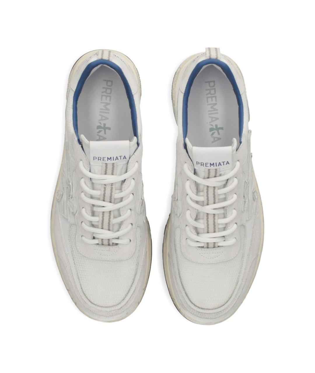 PREMIATA Белые низкие кроссовки / кеды, фото 2