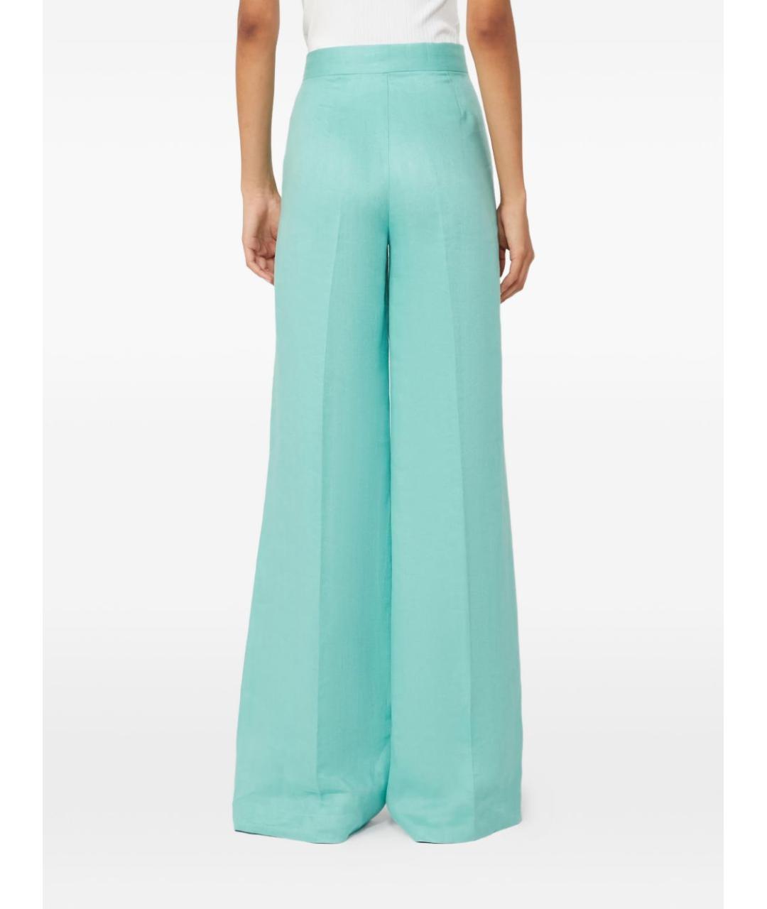 MAX MARA Льняные прямые брюки, фото 4