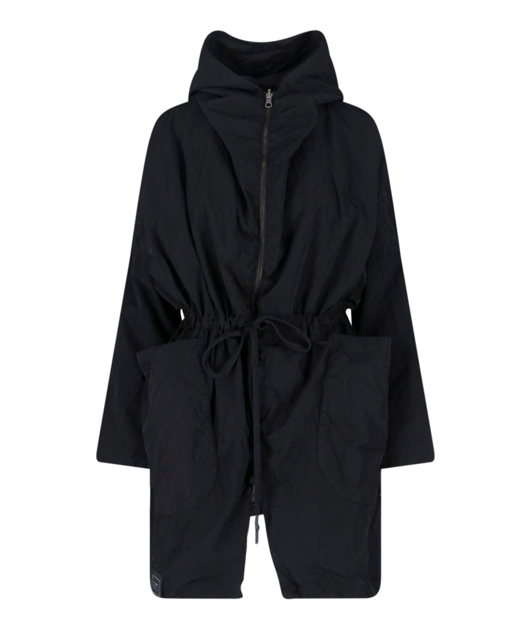 Kimono Rain Черная полиамидовая парка, фото 1