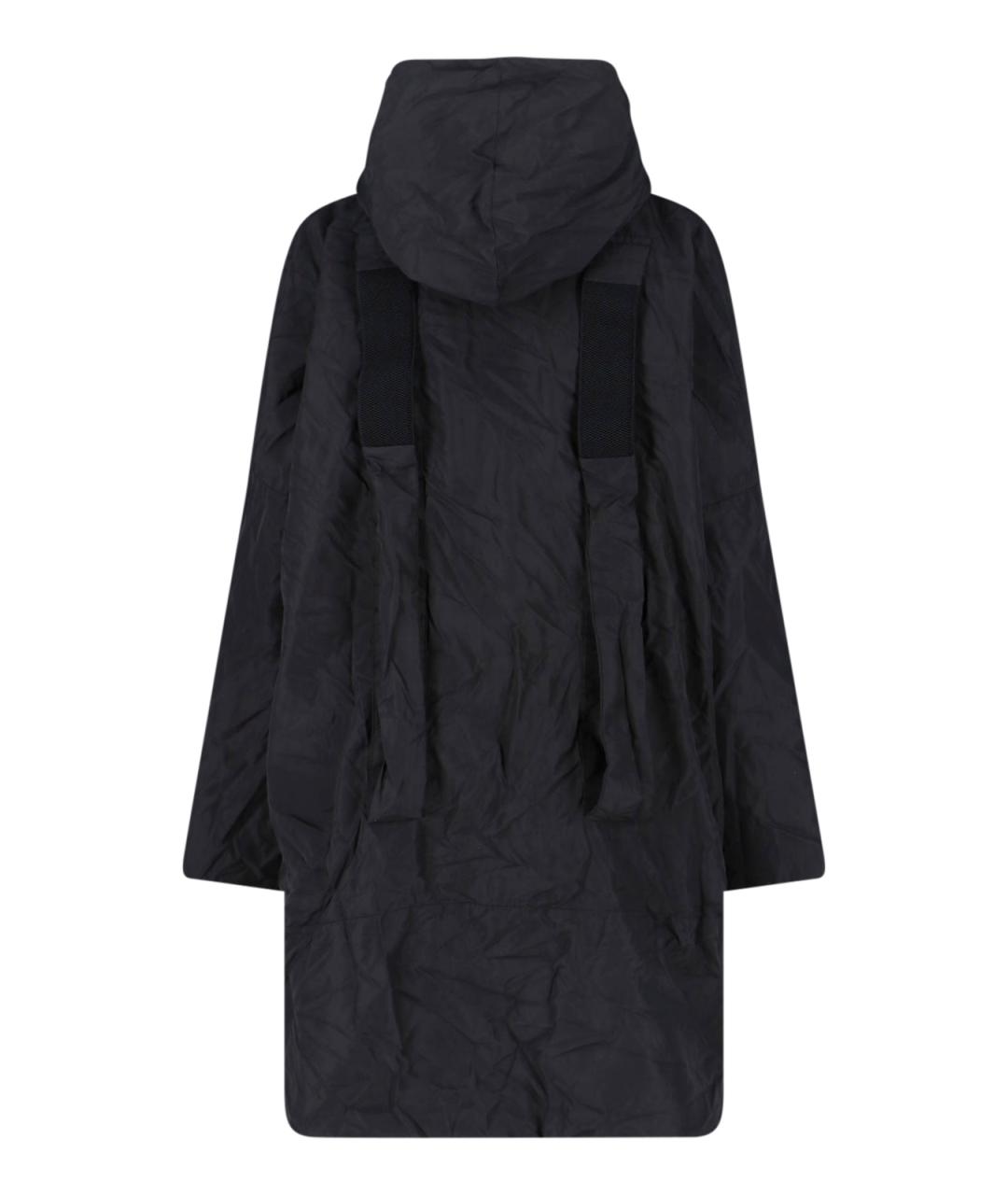 Kimono Rain Черная полиамидовая парка, фото 4