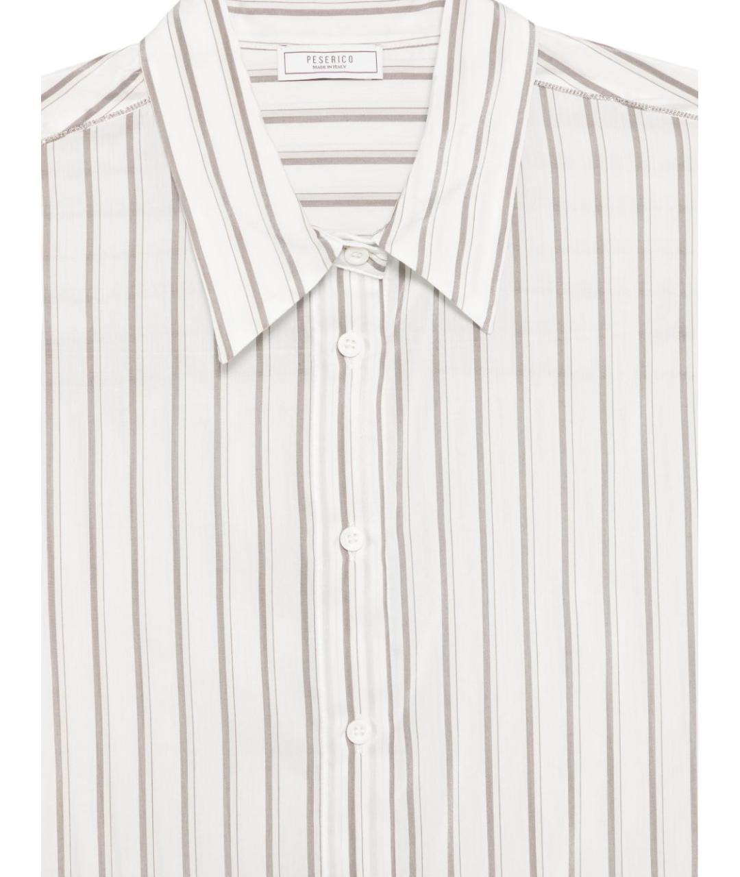 PESERICO Белая рубашка, фото 2