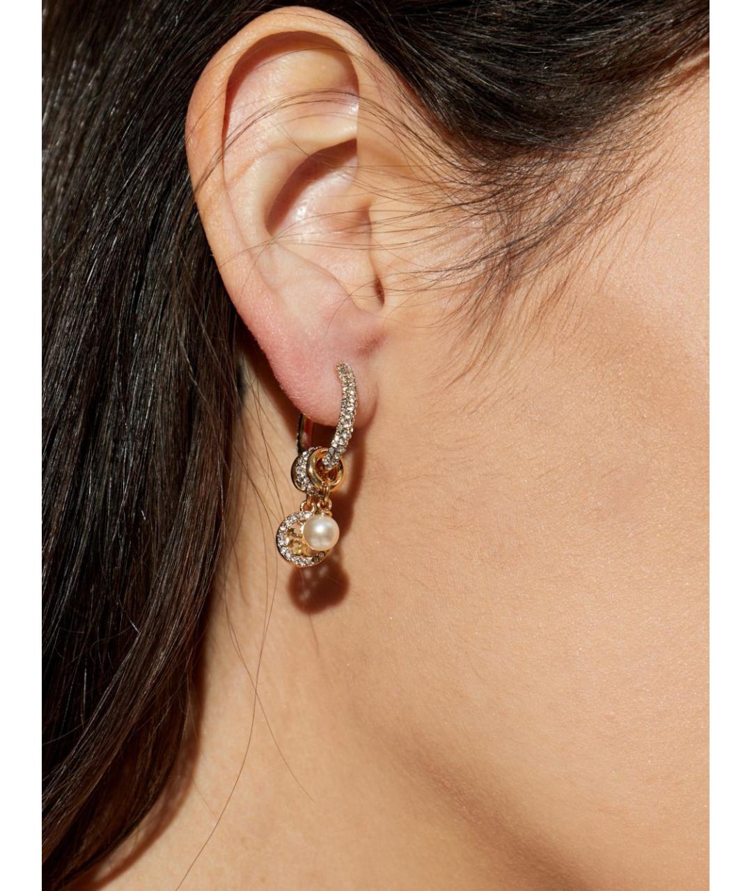 TORY BURCH Золотые серьги, фото 2