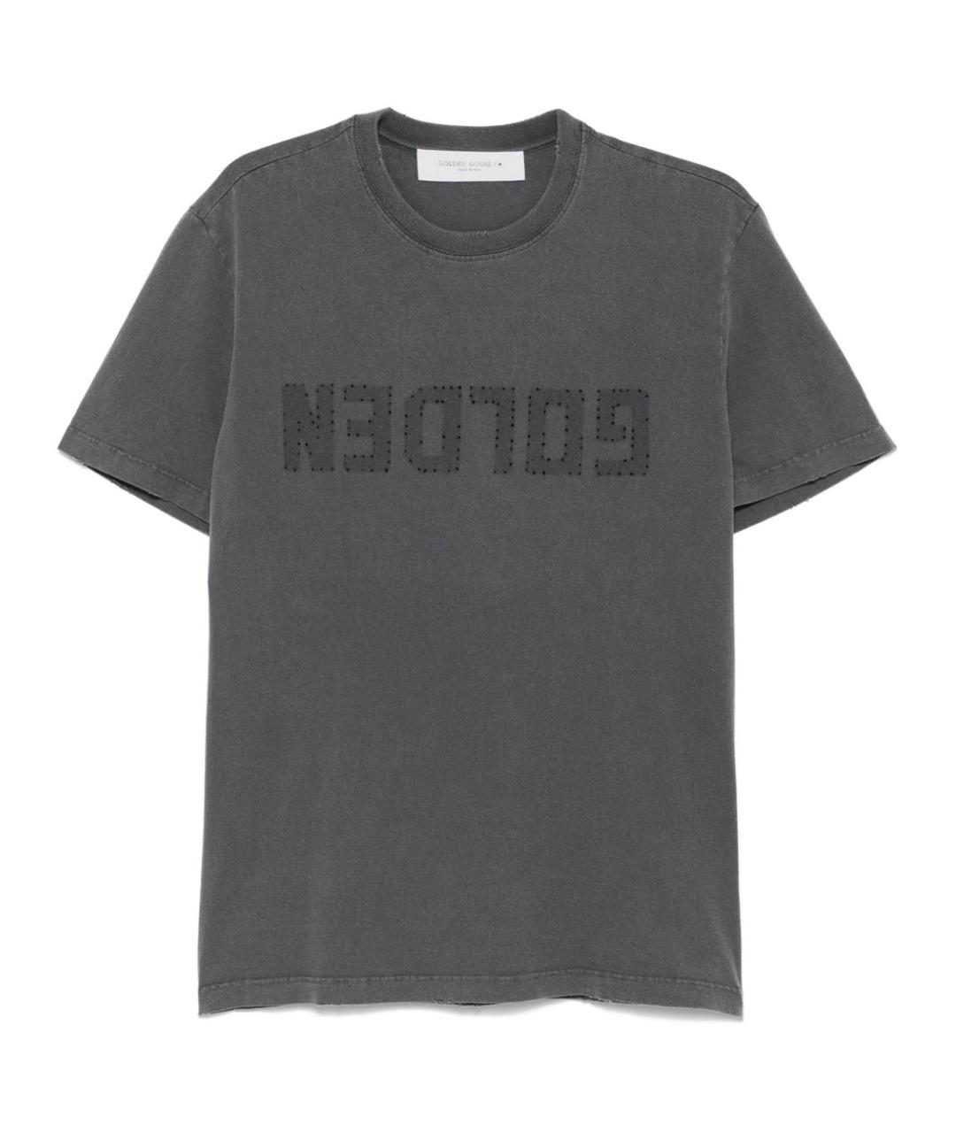 GOLDEN GOOSE DELUXE BRAND Хлопковая футболка, фото 1