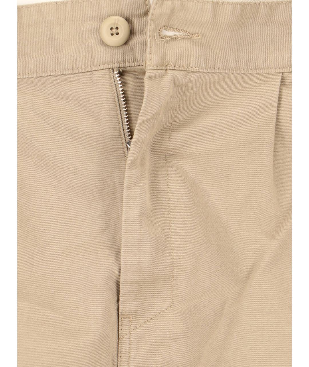 CARHARTT WIP Бежевые хлопковые шорты, фото 5