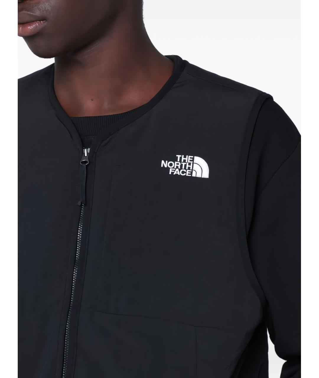 THE NORTH FACE Черная полиамидовая куртка, фото 2