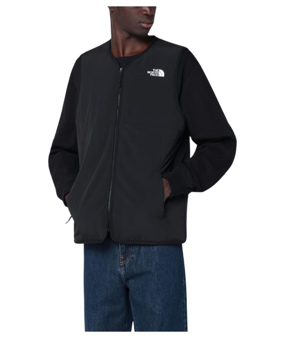 THE NORTH FACE Черная полиамидовая куртка, фото 1