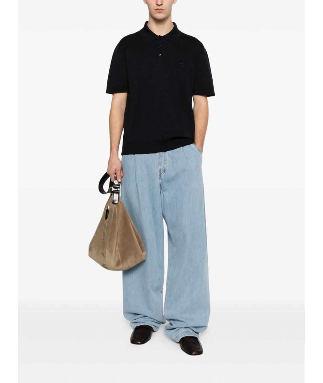 GUCCI Хлопковое поло с коротким рукавом, фото 3