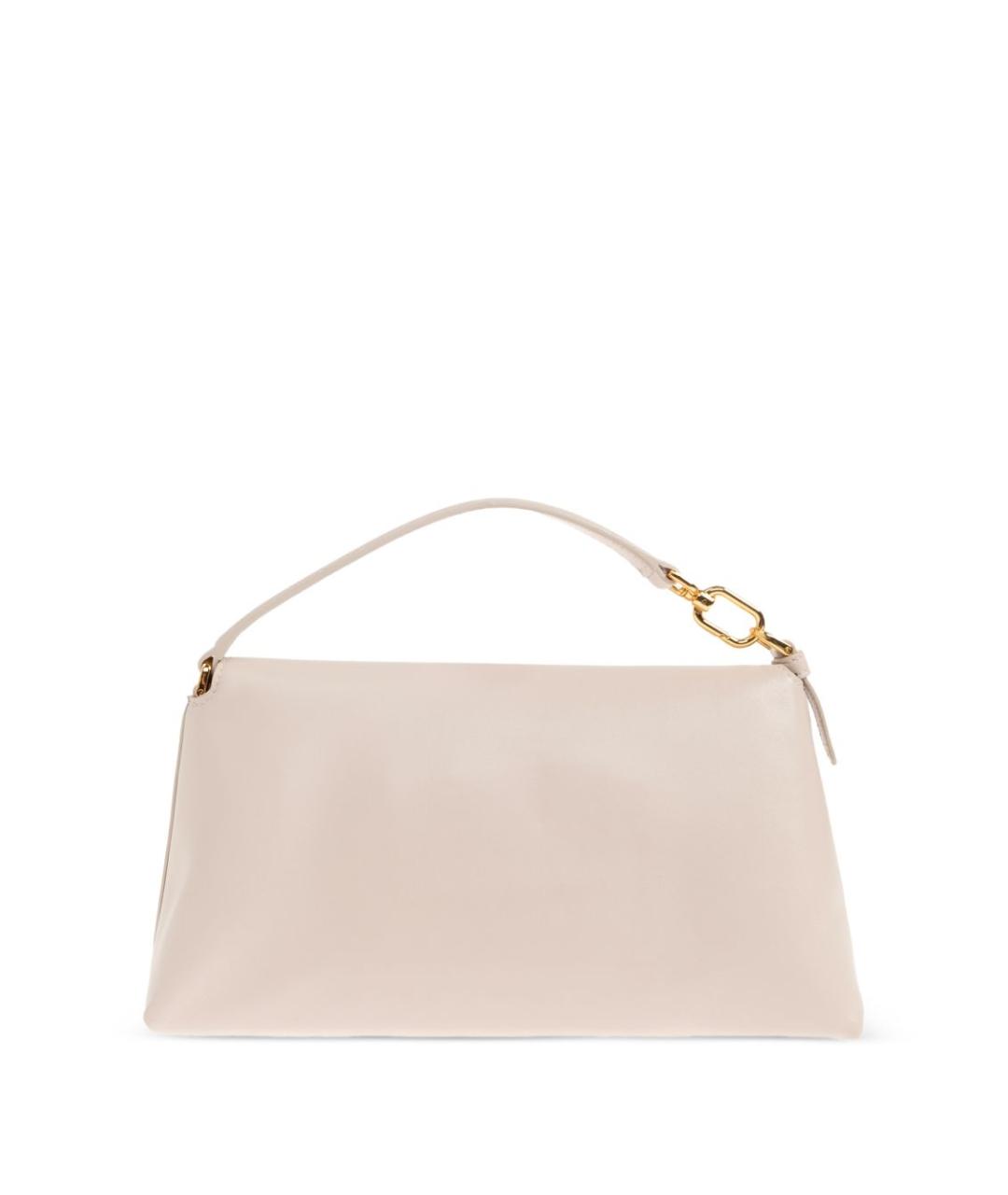 FURLA Бежевая кожаная сумка тоут, фото 5
