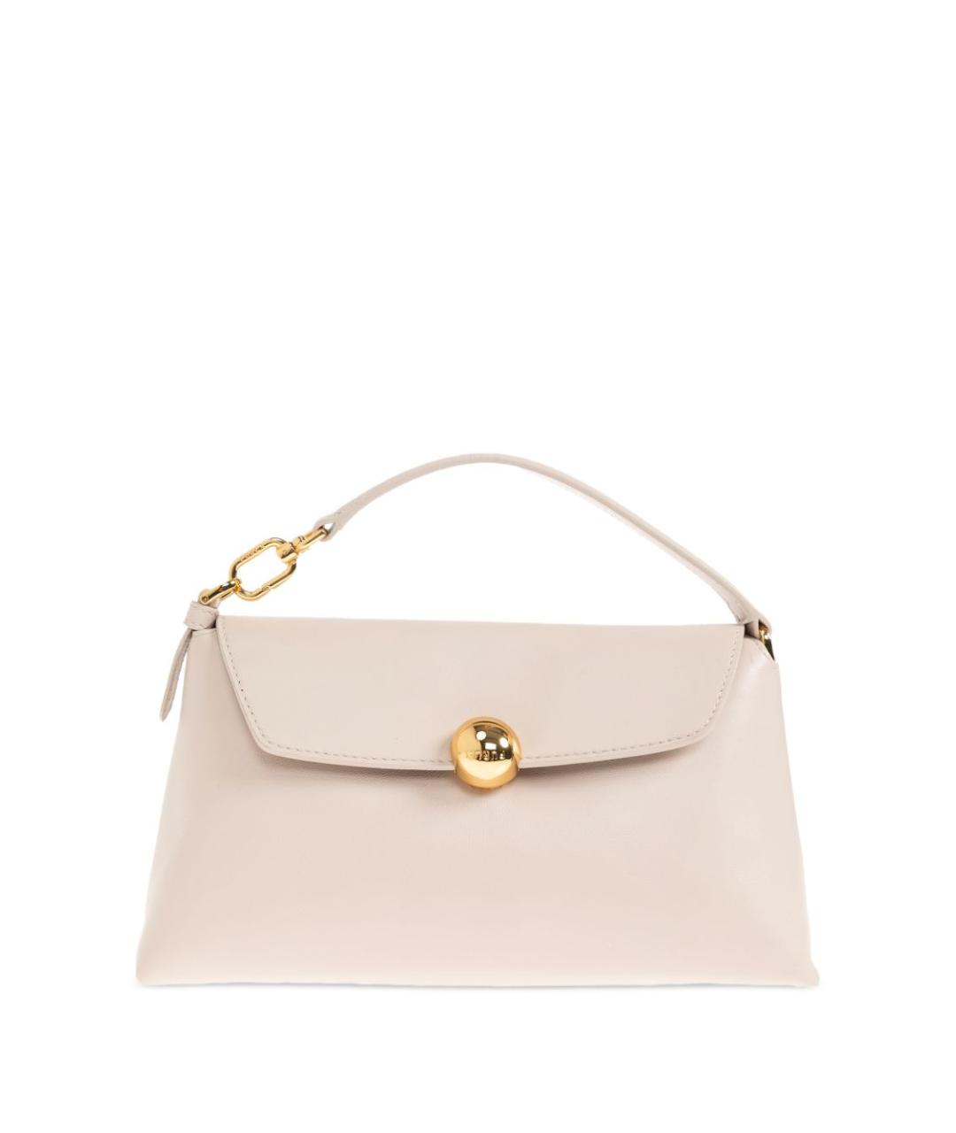 FURLA Бежевая кожаная сумка тоут, фото 1