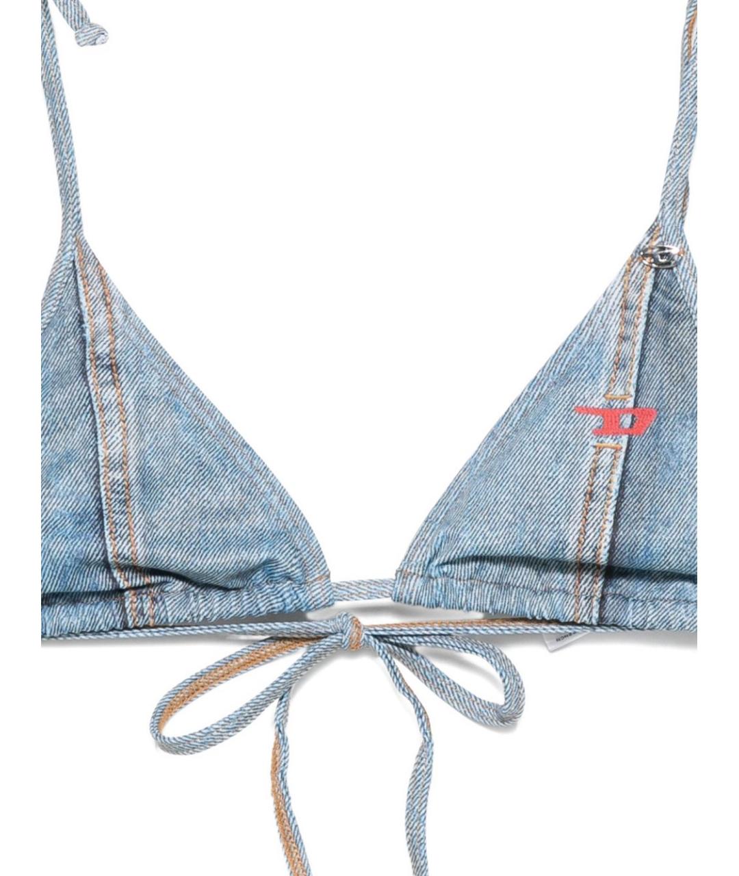 DIESEL Синий полиэстеровый купальник, фото 2