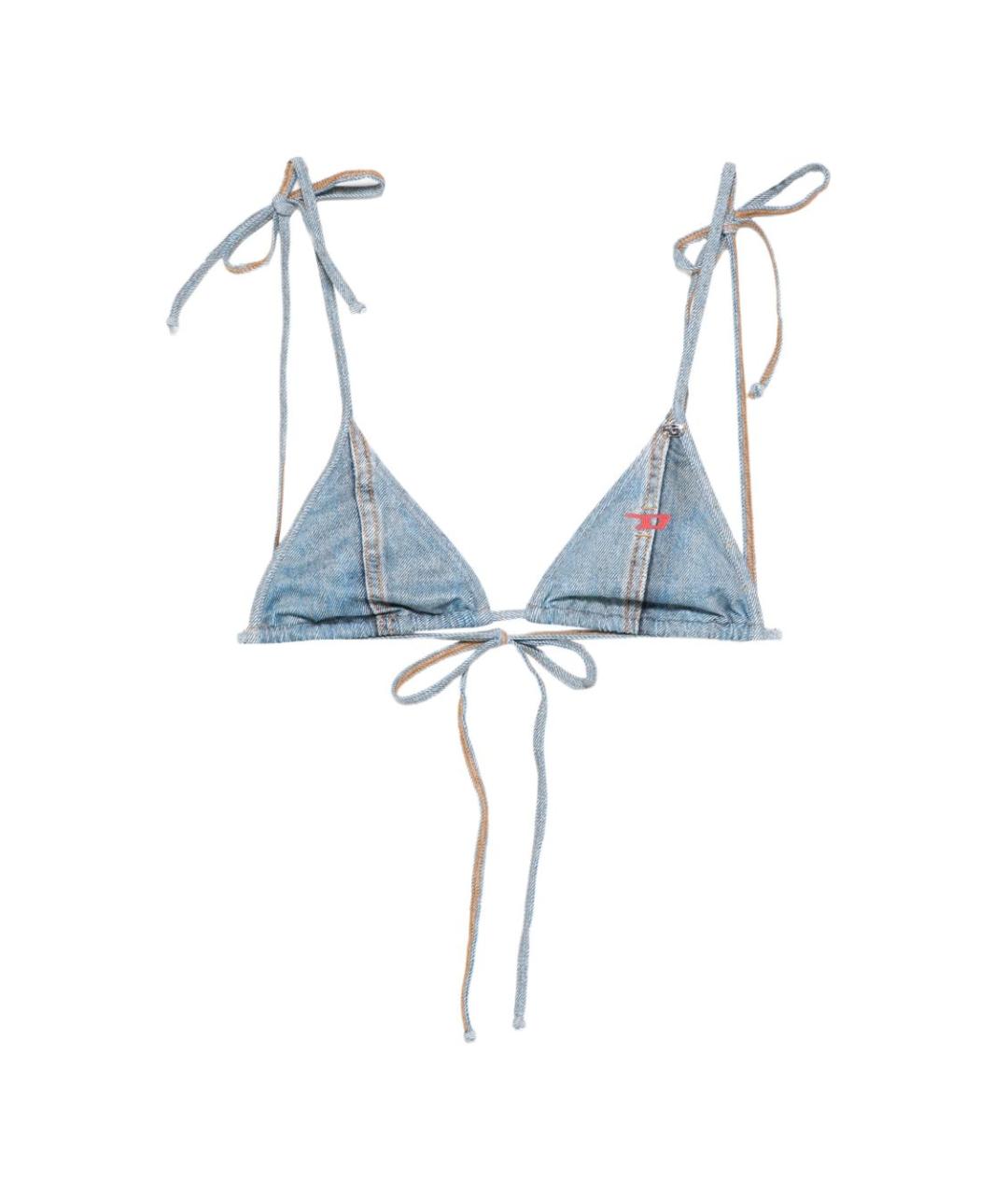 DIESEL Синий полиэстеровый купальник, фото 4