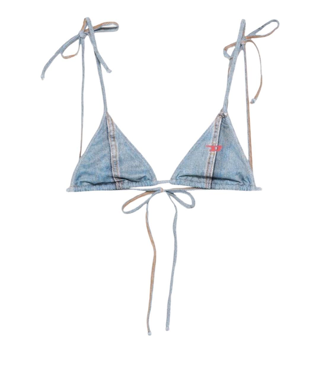 DIESEL Синий полиэстеровый купальник, фото 1