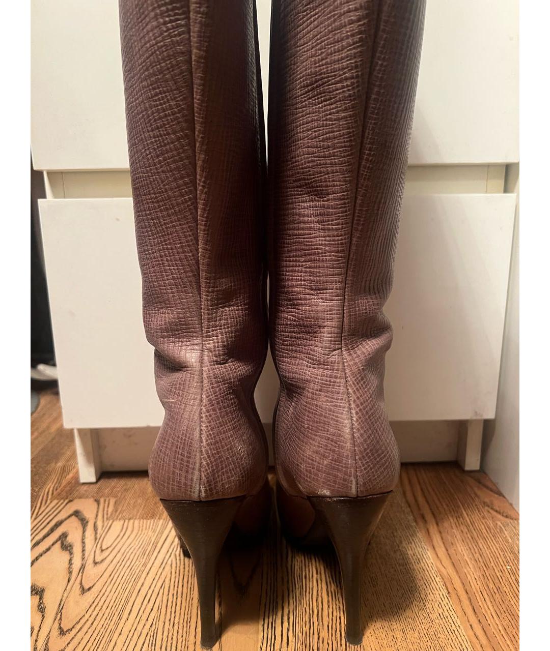 ESCADA Кожаные сапоги, фото 4