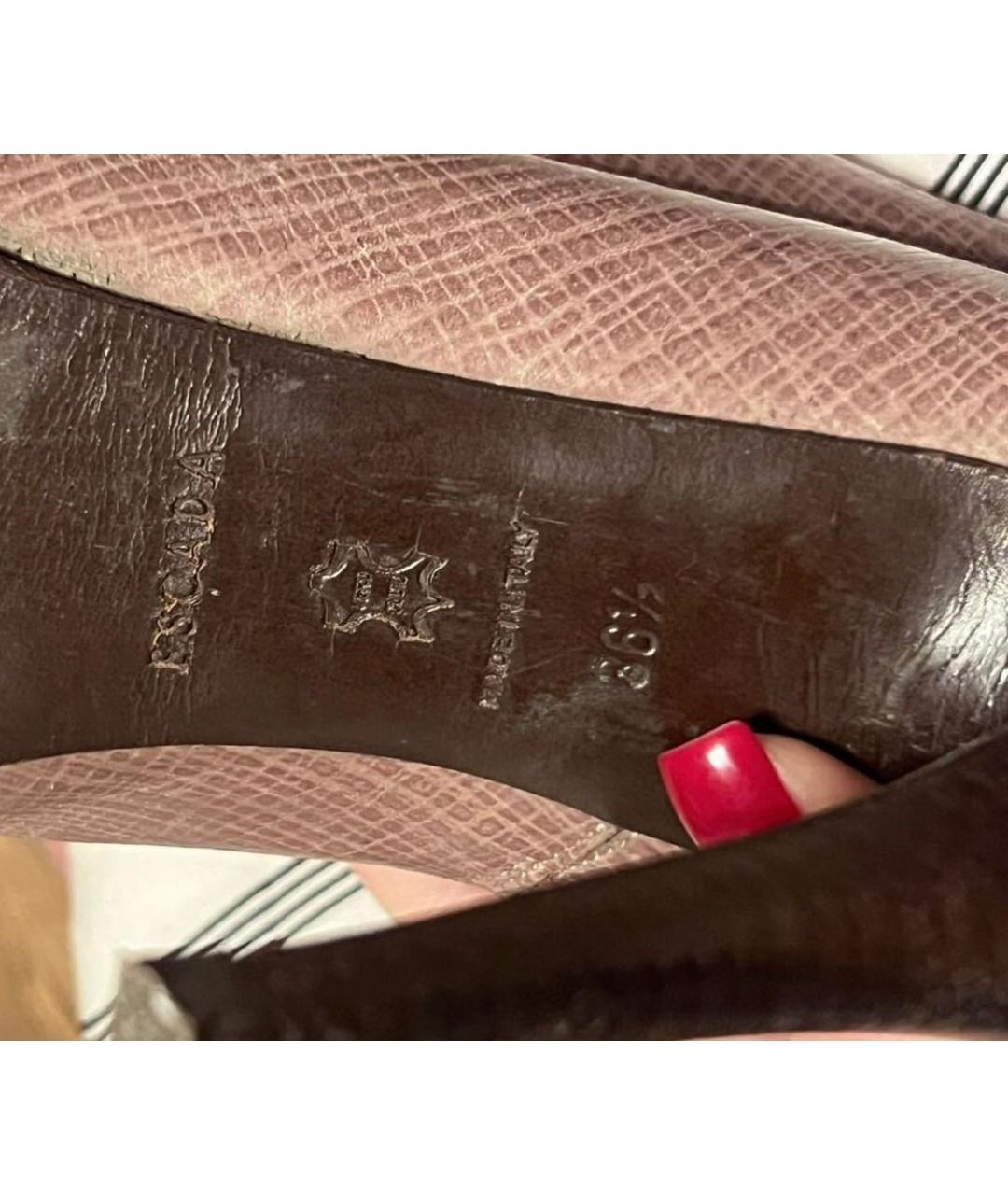 ESCADA Кожаные сапоги, фото 5