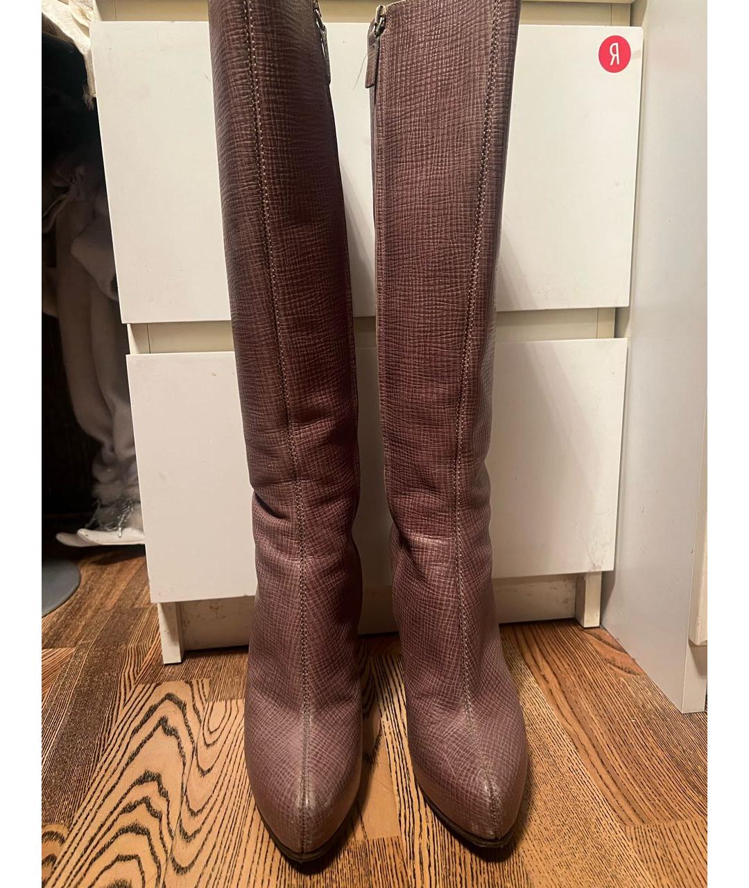 ESCADA Кожаные сапоги, фото 2