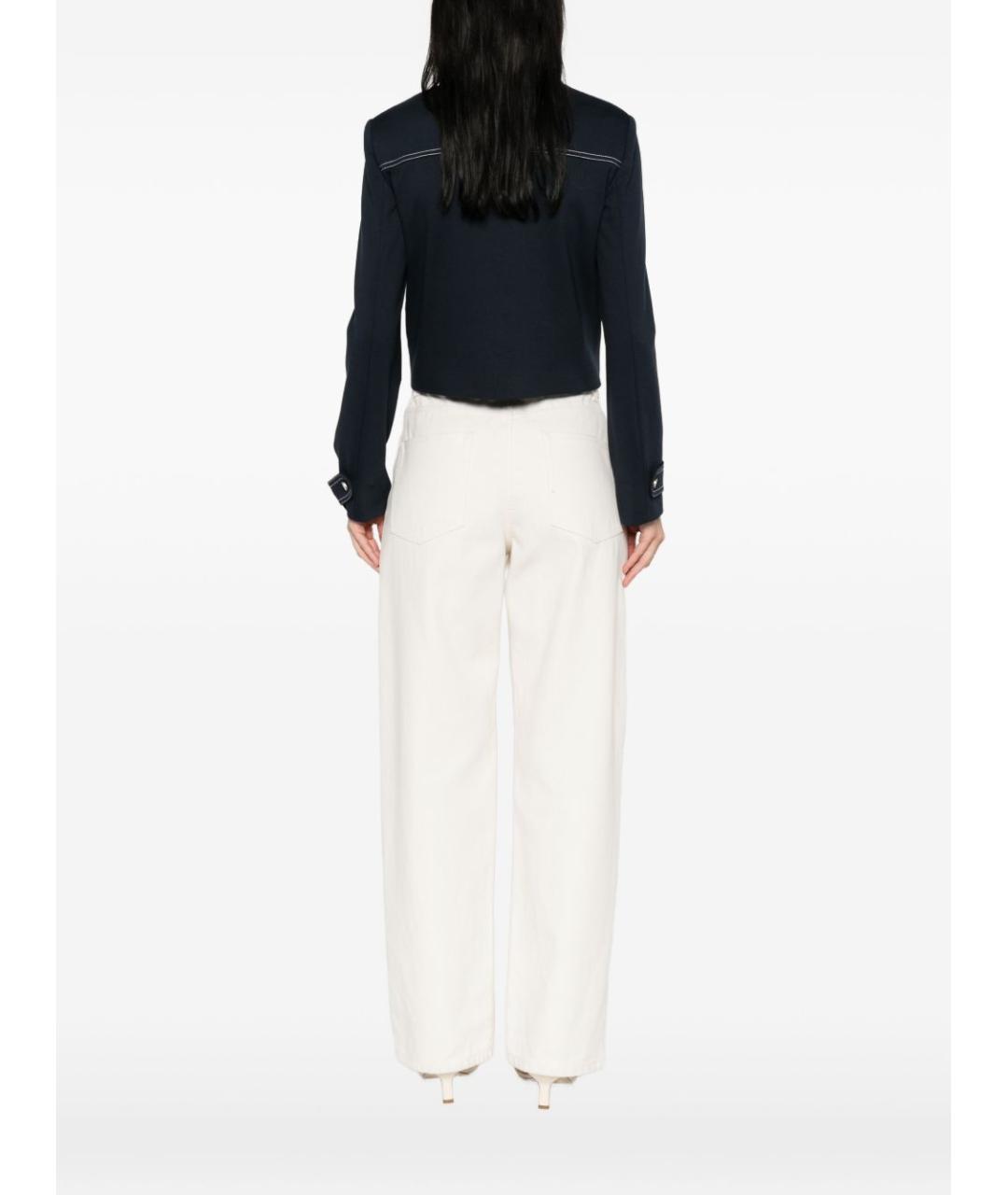 LIU JO Темно-синяя вискозная куртка, фото 2