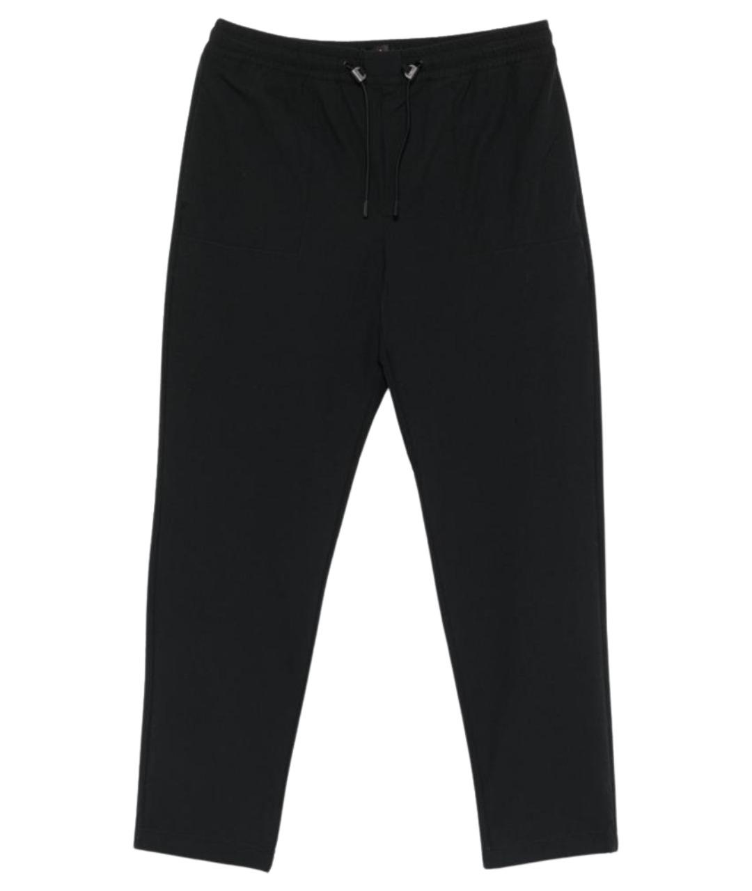 PEUTEREY Черные полиамидовые повседневные брюки, фото 1