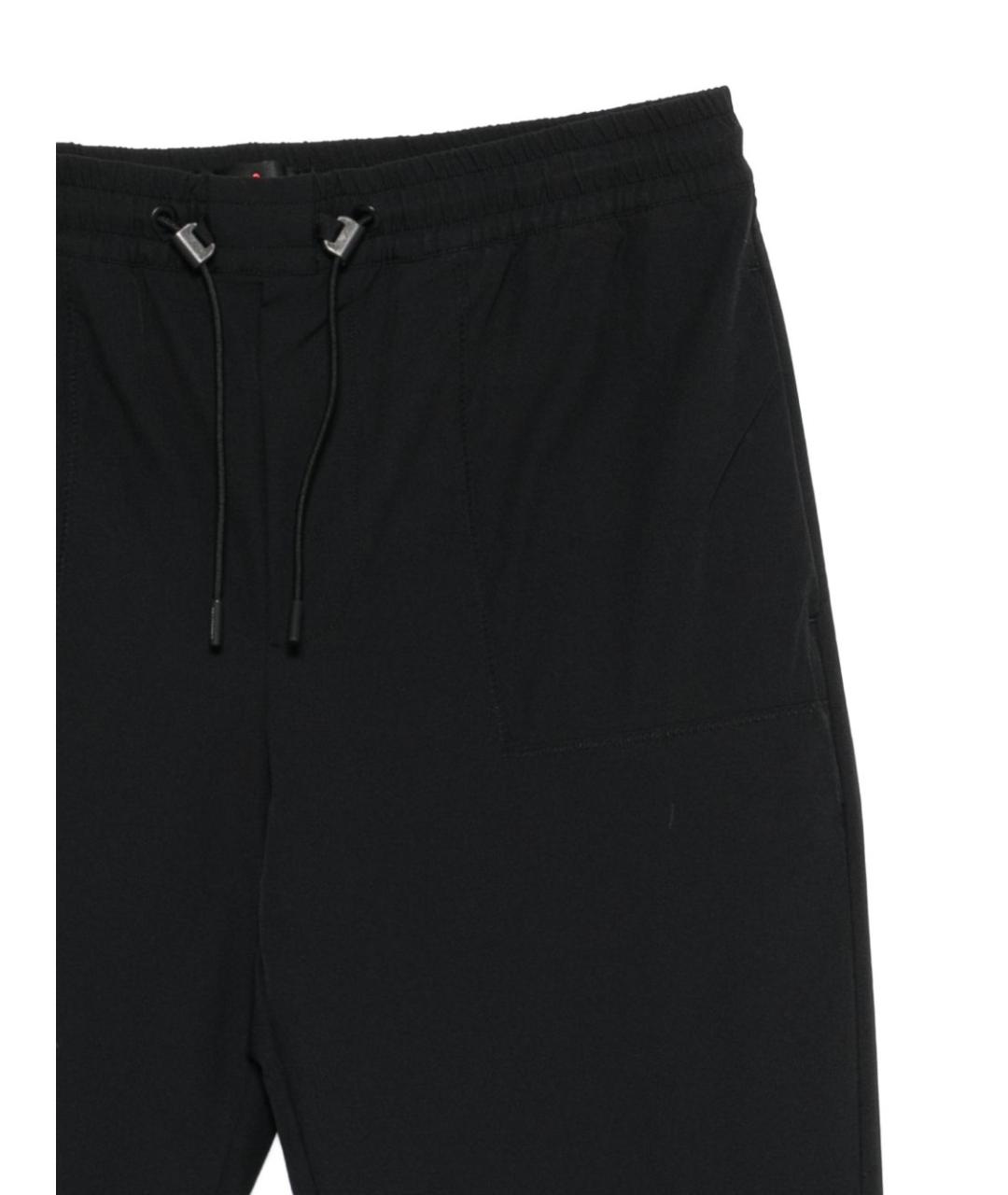 PEUTEREY Черные полиамидовые повседневные брюки, фото 3