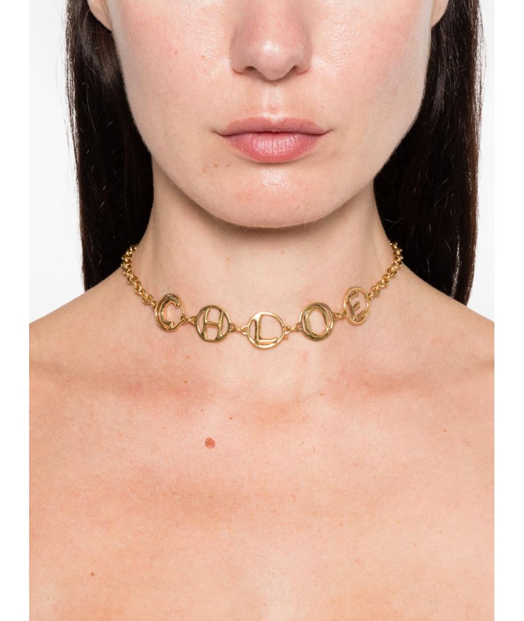 CHLOE Золотая цепочка, фото 2