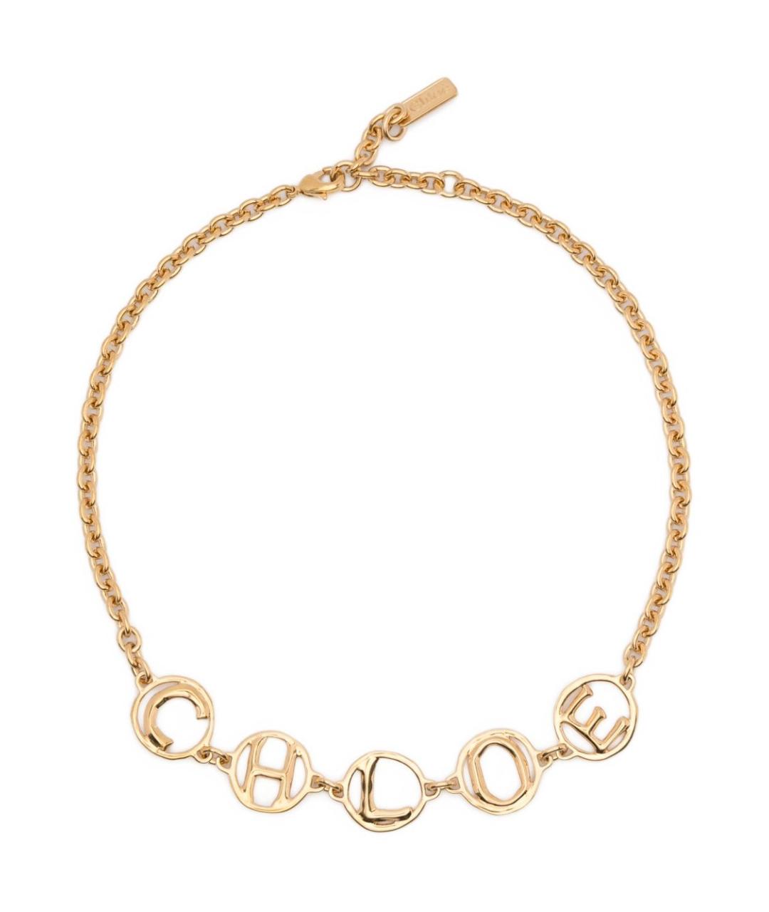 CHLOE Золотая цепочка, фото 1