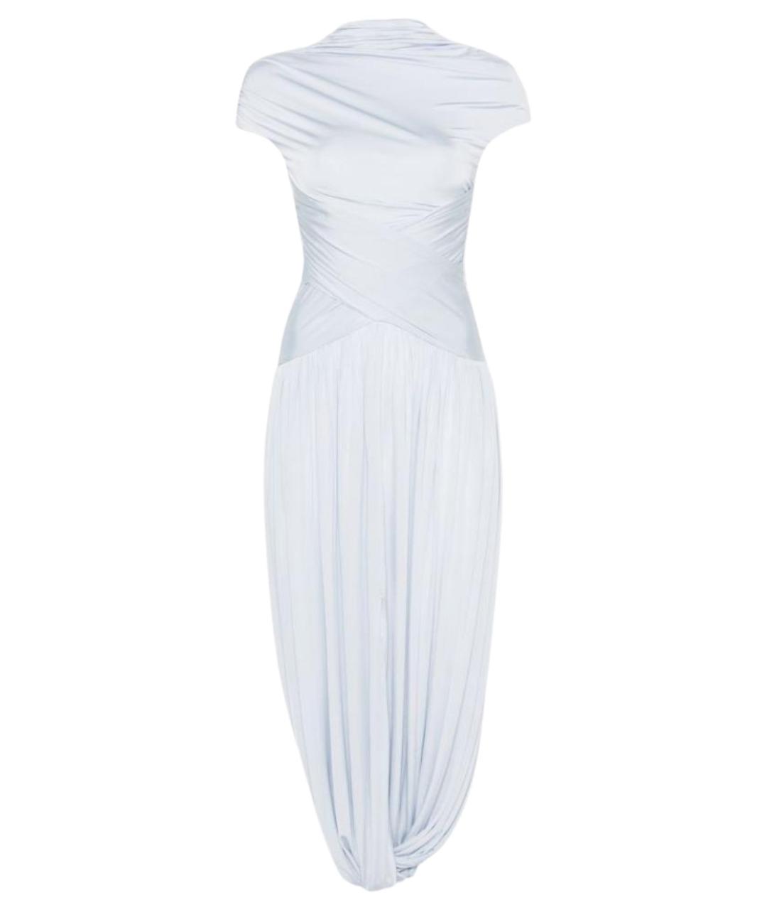 SELF-PORTRAIT Голубое полиэстеровое коктейльное платье, фото 1