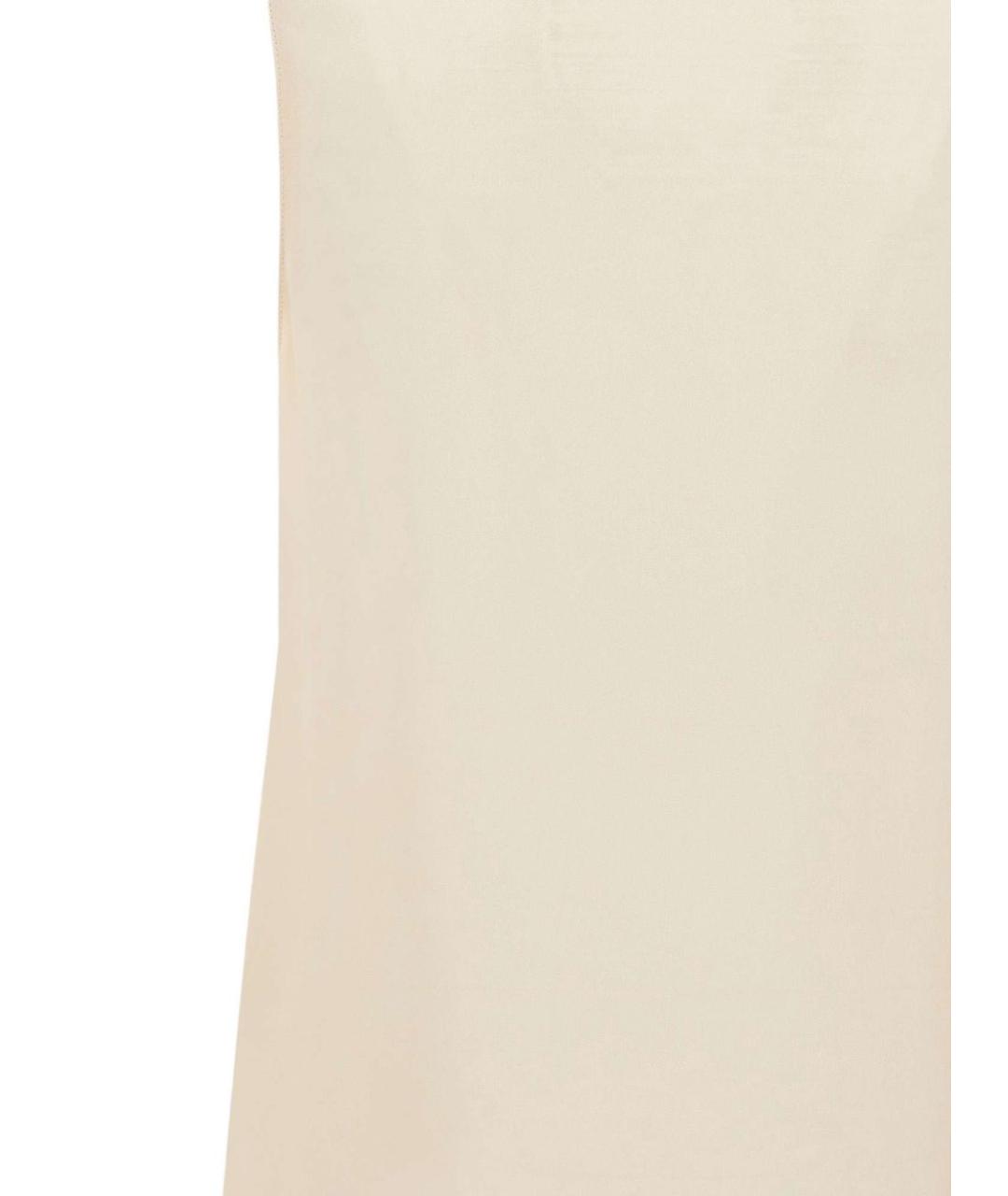 LIU JO Бежевая вискозная рубашка, фото 5