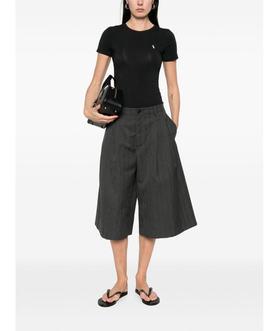 POLO RALPH LAUREN Черное хлопковое боди, фото 2