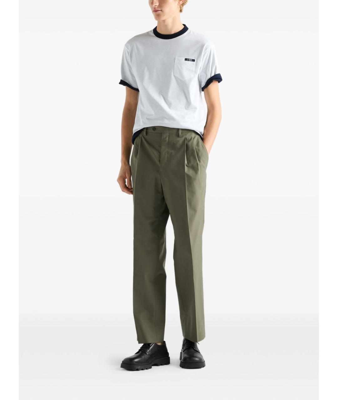 PRADA Хлопковая футболка, фото 3