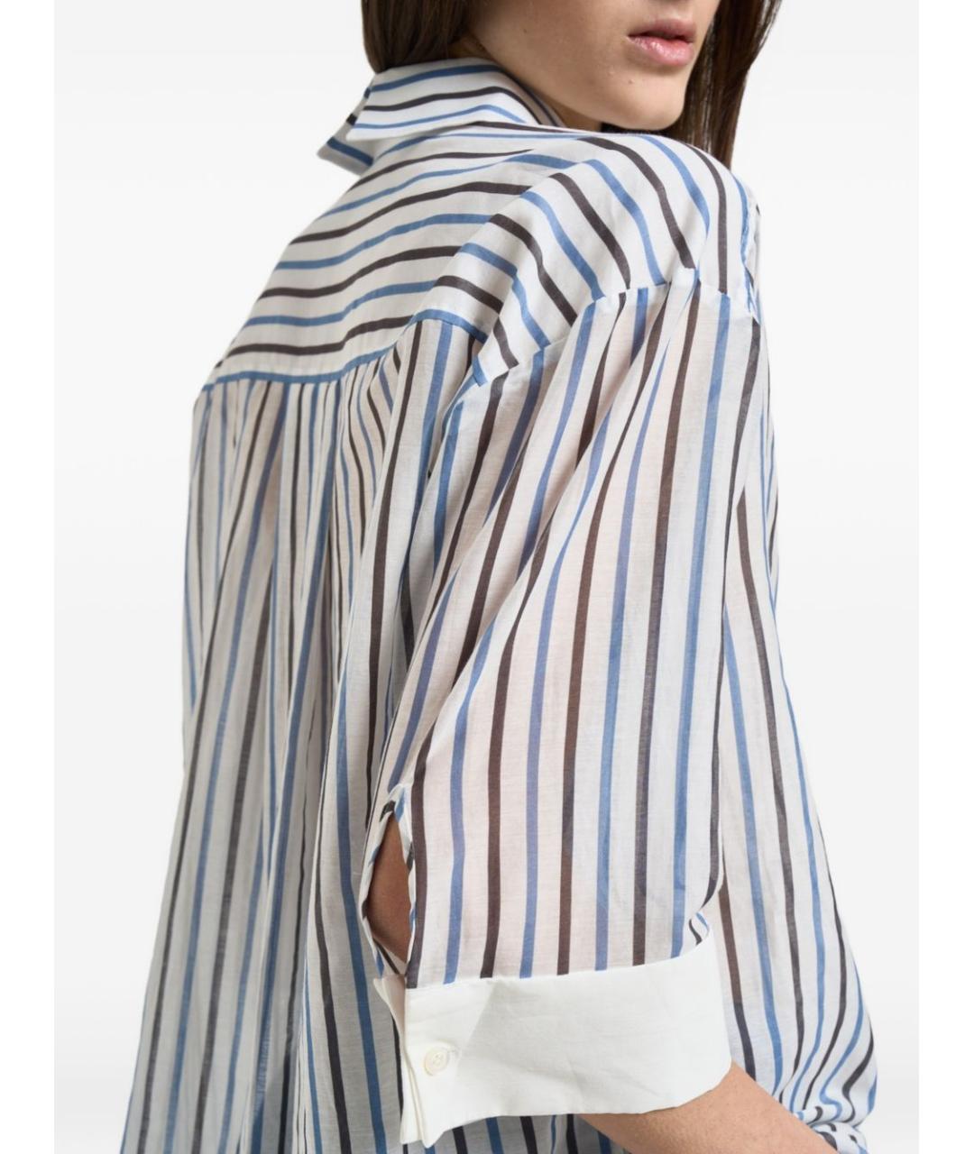 SEMICOUTURE Мульти хлопковая рубашка, фото 3